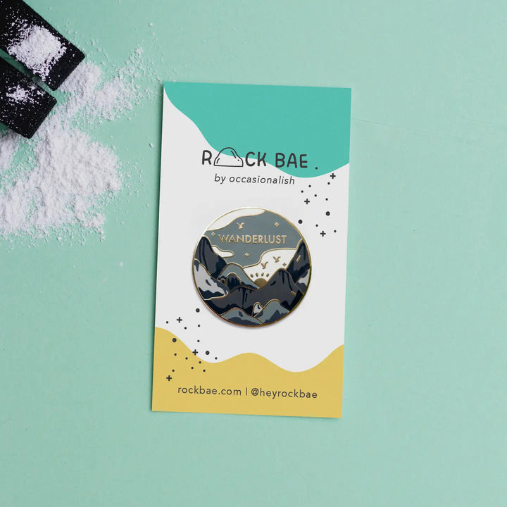 Wanderlust Enamel Pin