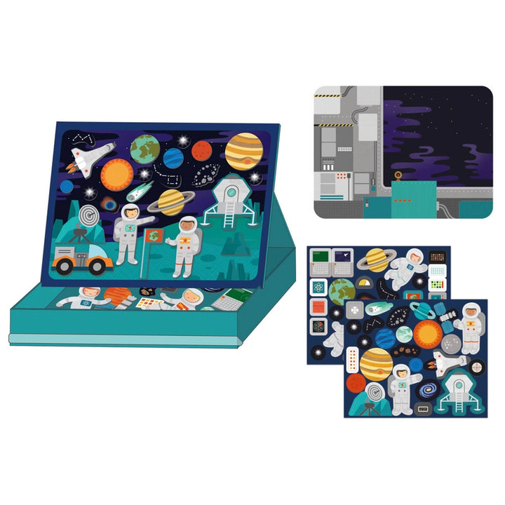Magnetic Play Scene: Outer Space
