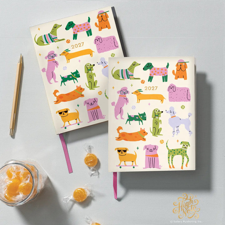 2027 Furry Friends High Note Softcover Planner