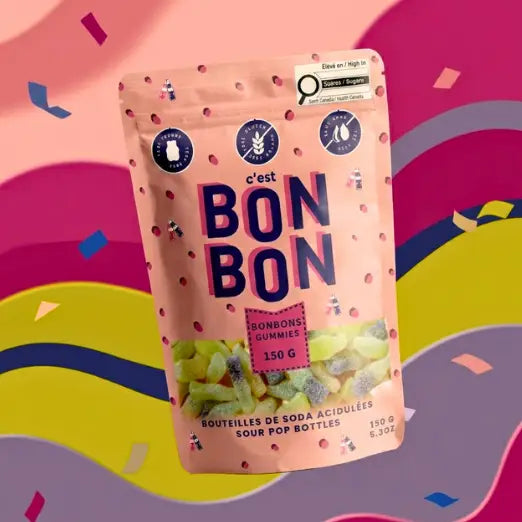 Sour Pop Bottles Gummy Candies