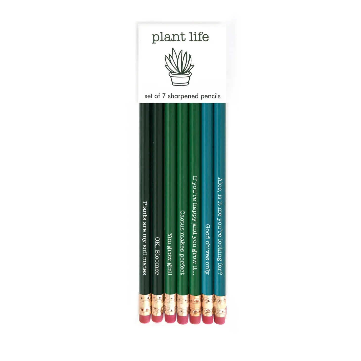 Plant Life Pencil Set