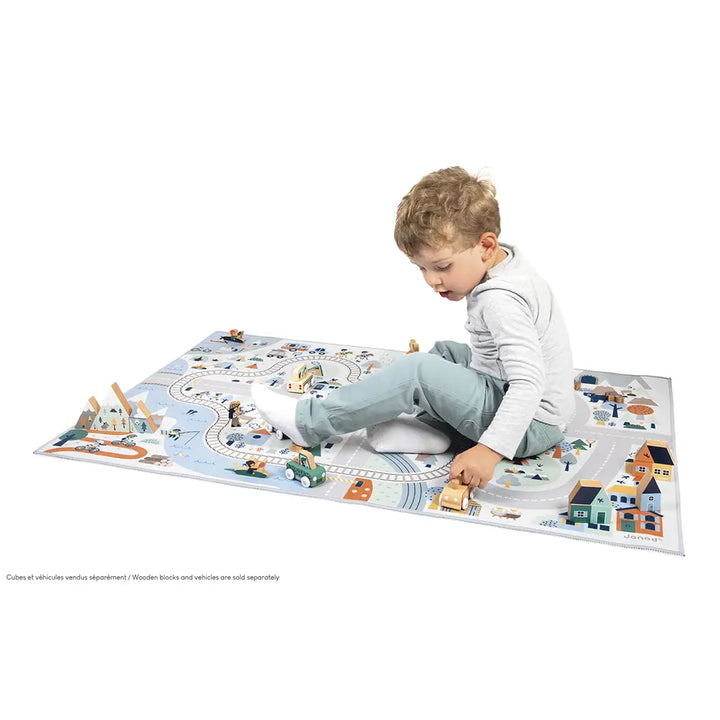 Crossroads White Valley Play Mat