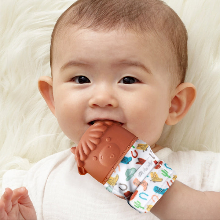 Itzy Mitt™ Silicone Teething Mitt (multiple designs)