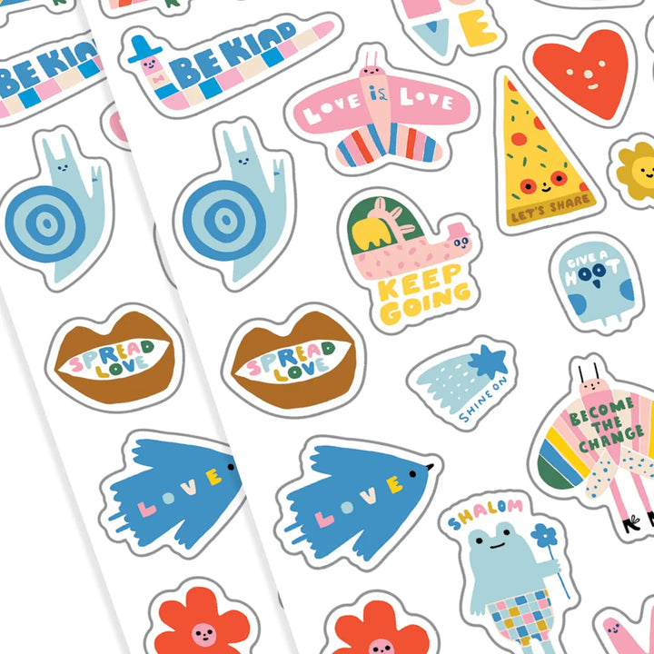 Stickiville X Suzy Mini Mantra Stickers