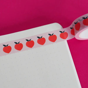 Sweet Peach Fruit Washi Tape