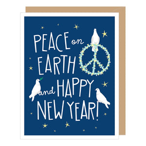 Peace on Earth New Year Card (Set of 8)
