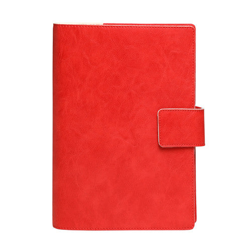 Pescara Recycled Leather Journal with Snap