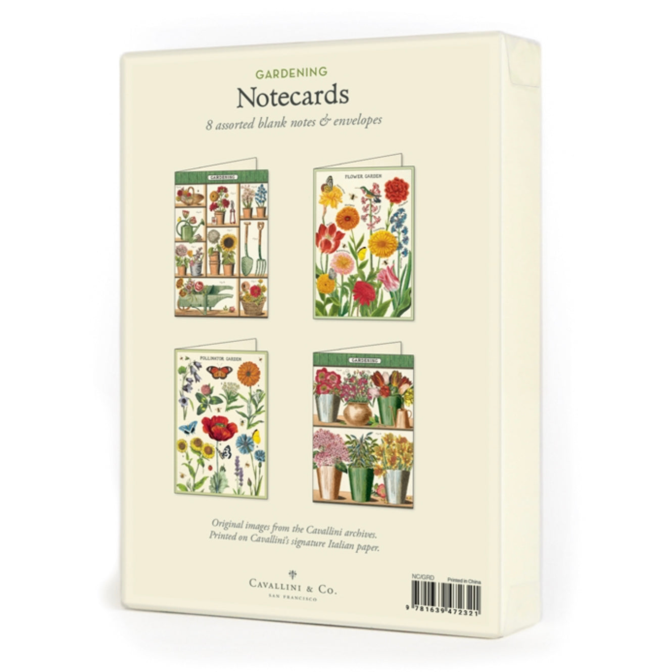 Gardening Assorted Note Card (set of 8)