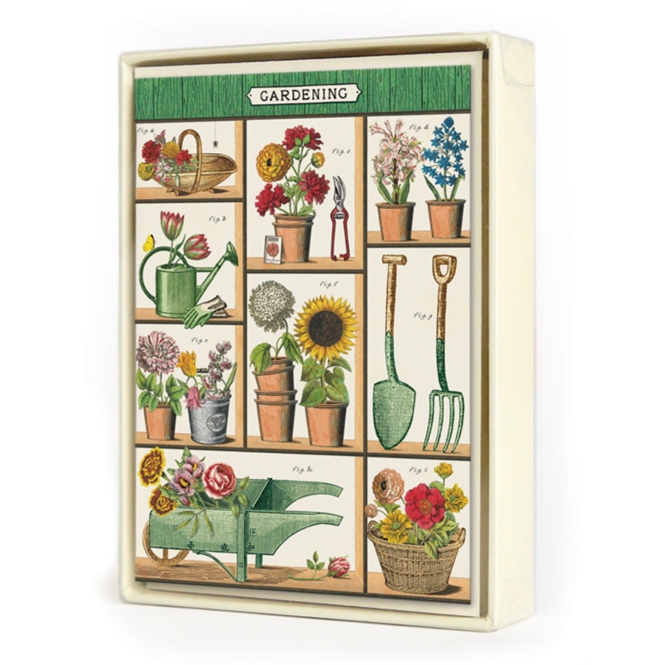 Gardening Assorted Note Card (set of 8)