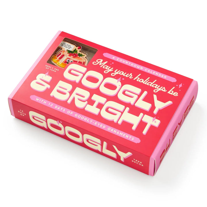 Googly & Bright Holiday Ornament Countdown Calendar