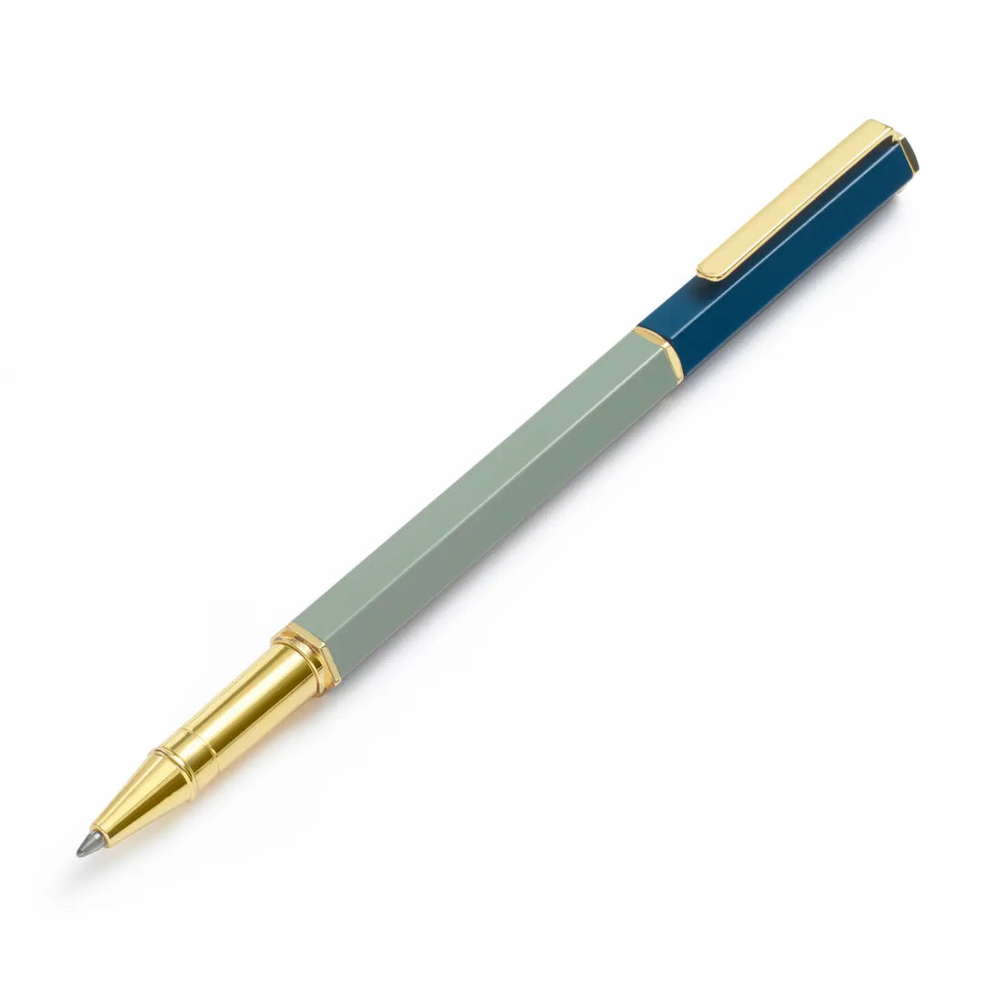 Classic Rollerball Pen with Pen Clip - Green