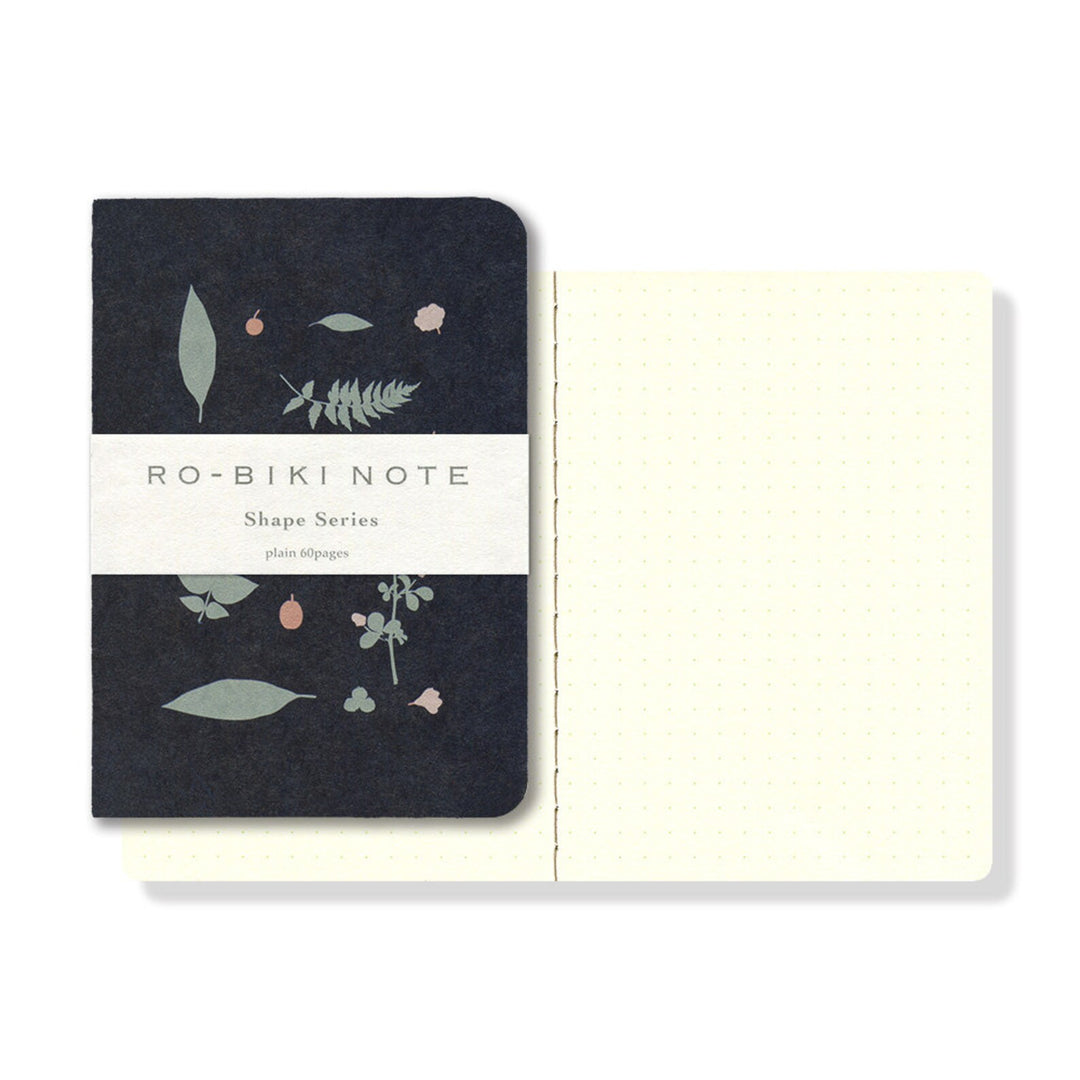 RO-BIKI Wild Plants Notebook - Dot Grid