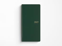 Hobonichi Techo 2027 Weeks Leather: Forest Green