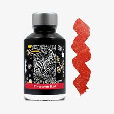 Diamine Firestorm Red - 50ml Bottled Ink