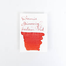 Diamine Firestorm Red - 50ml Bottled Ink