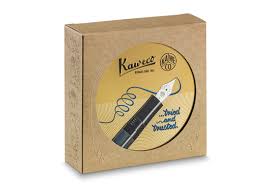 Kaweco AL Sport Piston Fill Fountain Pen Starter Set - Navy/Gold