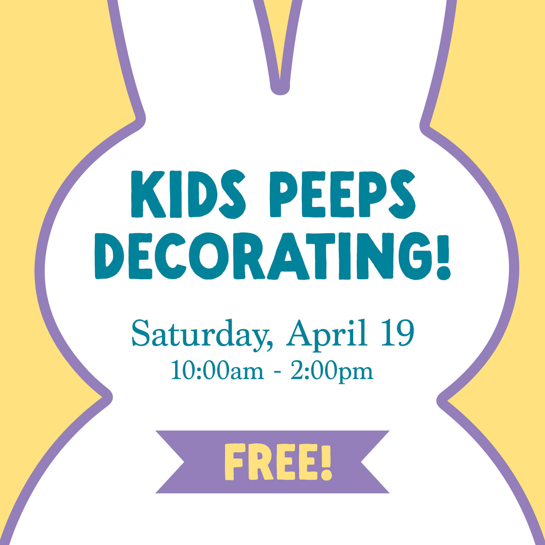 Kids PEEPS Decorating (April 19)