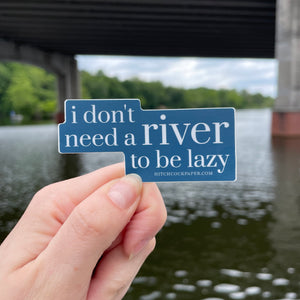 Lazy River Sticker