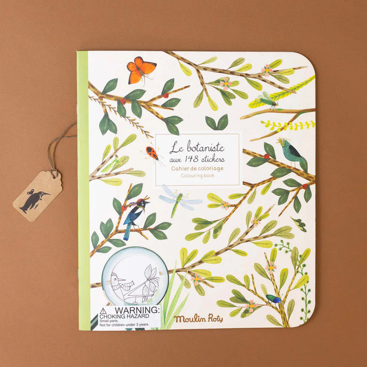 Coloring Book & Stickers - Botanist