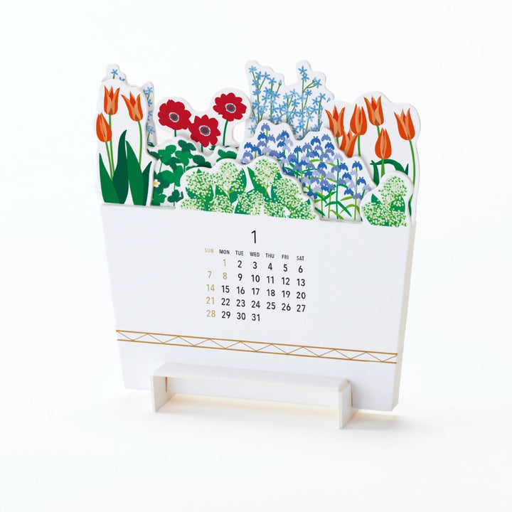 Blooms 3D 2027 Calendar