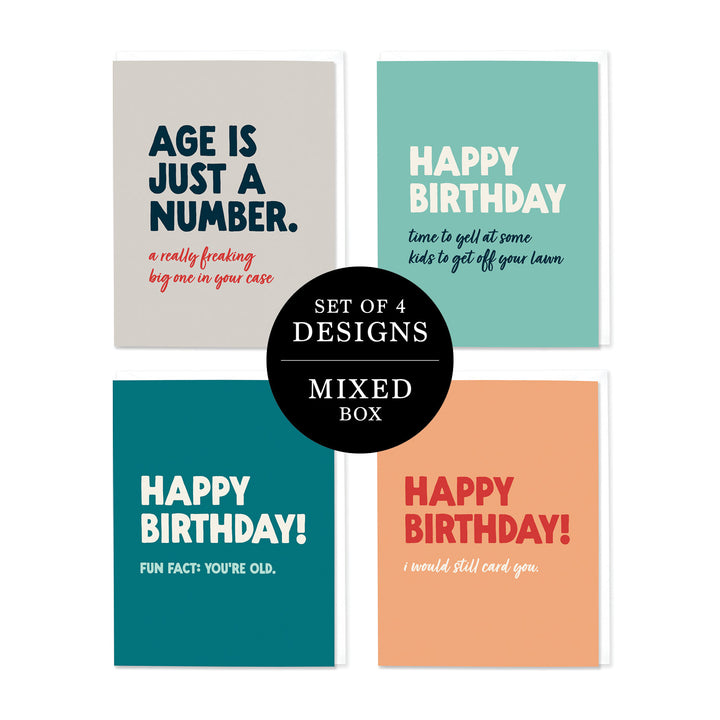 Snarky Birthday Collection Mixed Box (Set of 8)