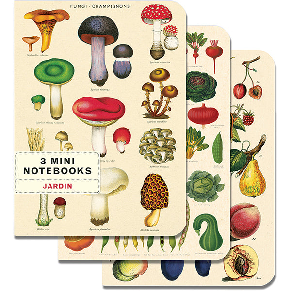 Mini Notebooks - Le Jardin