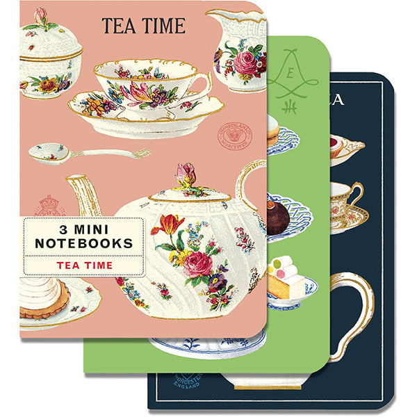 Mini Notebooks - Tea Time