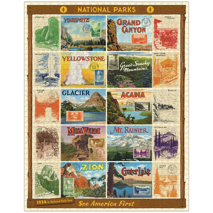 National Parks 2 1,000 Piece Puzzle