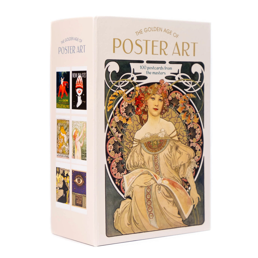 The Golden Age of Poster Art Postcards