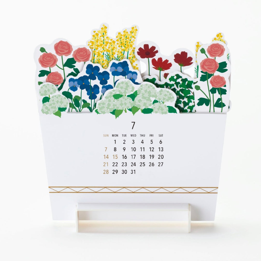 Blooms 3D 2027 Calendar