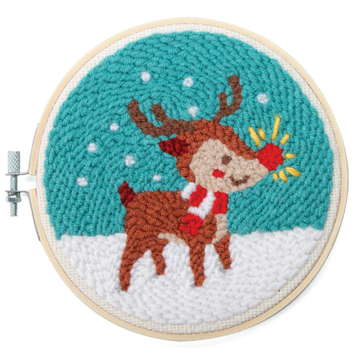 Punch Needle Kit - Reindeer