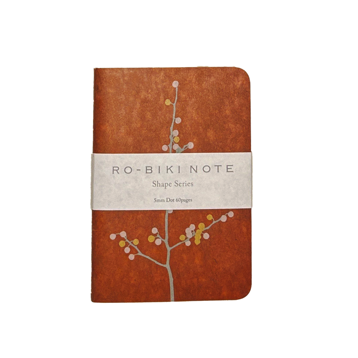 RO-BIKI Flower Branch Notebook -  Dot Grid