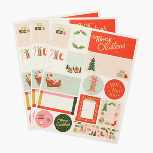 Deck the Halls Gift Stickers (Pack of 3)