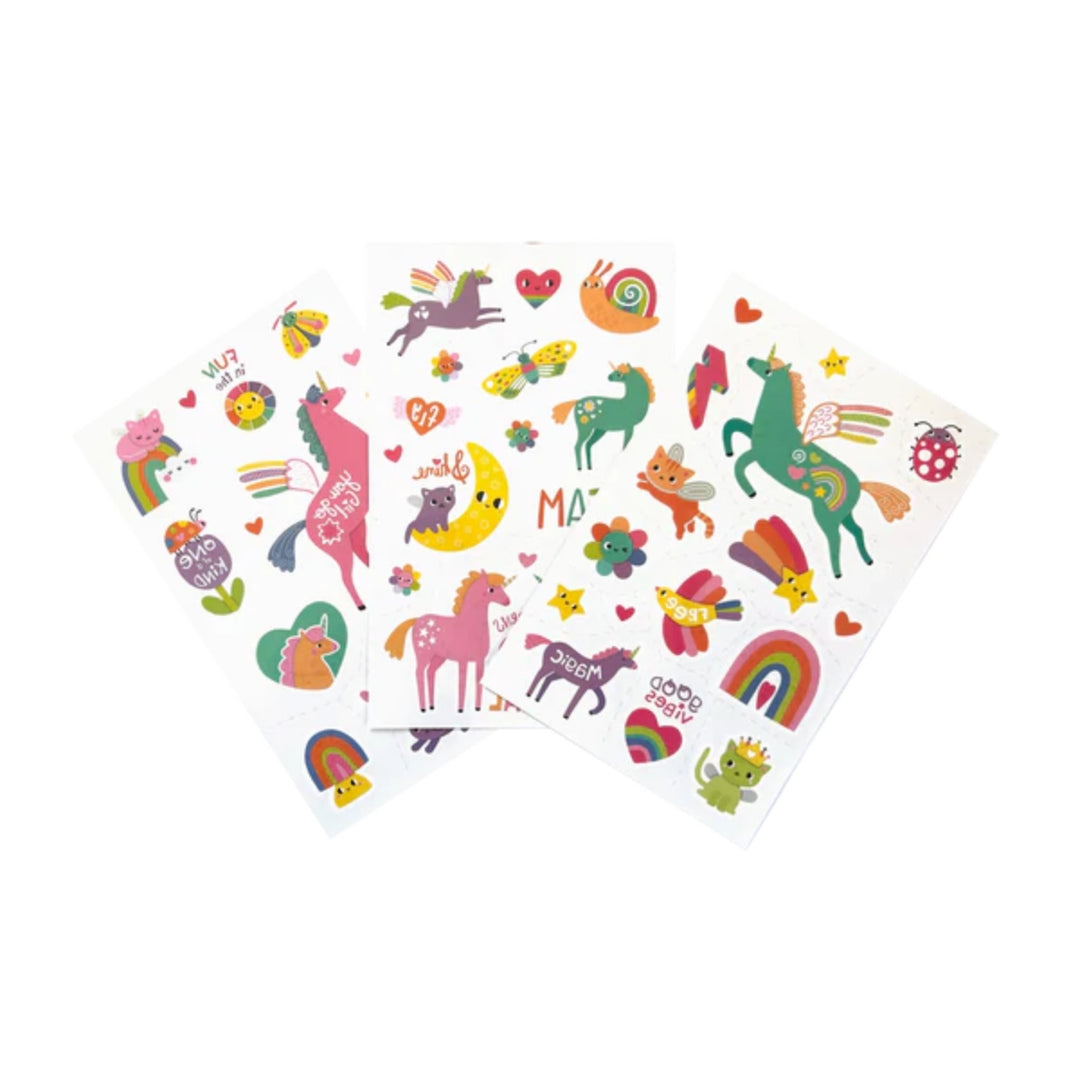 Tattoo-Palooza Glow in the Dark Temporary Tattoos - Magic Moonbeams