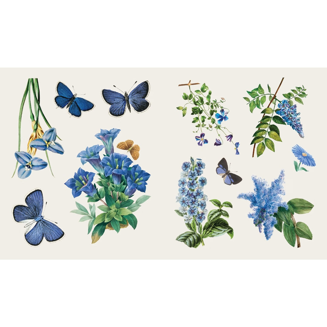 The Sticker Treasury of Blooms and Butterflies