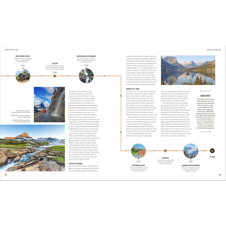 Road Trips in the USA: 50 Adventures on the Open Road