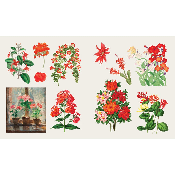 The Sticker Treasury of Blooms and Butterflies