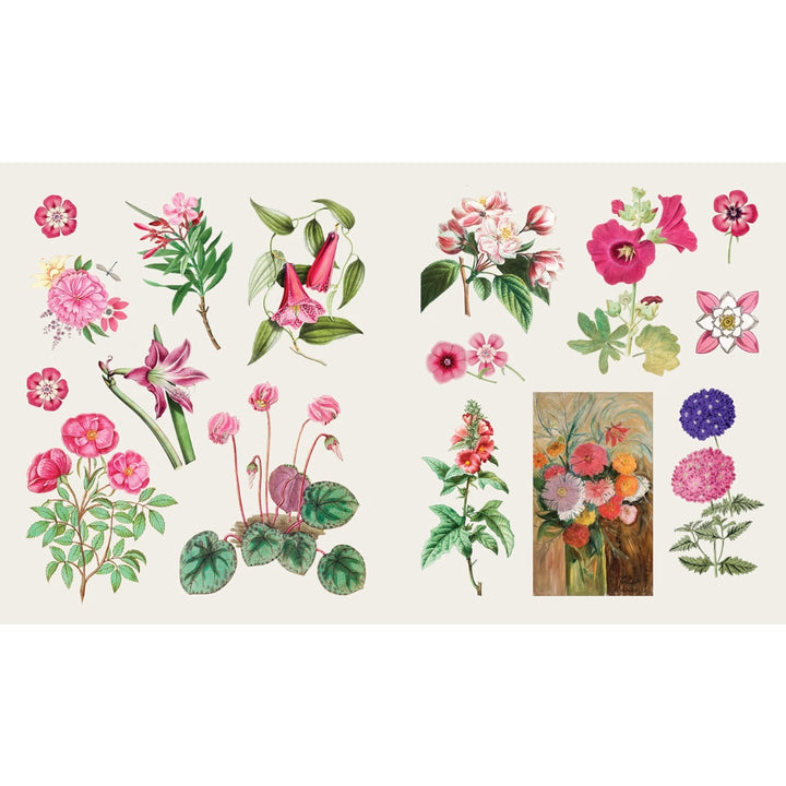 The Sticker Treasury of Blooms and Butterflies