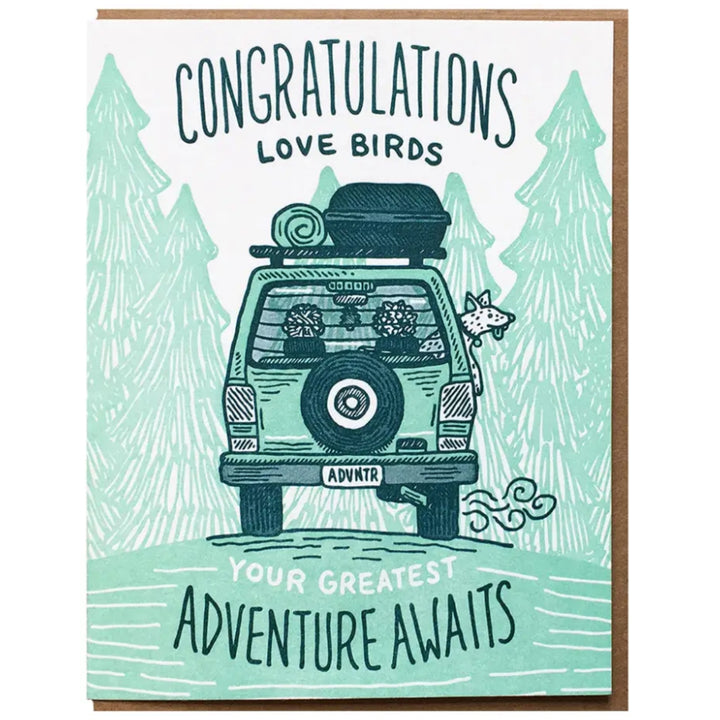 Congrats Adventure Card