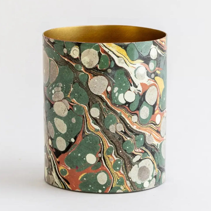 Enamel Everything Pot - the Art of Marbling