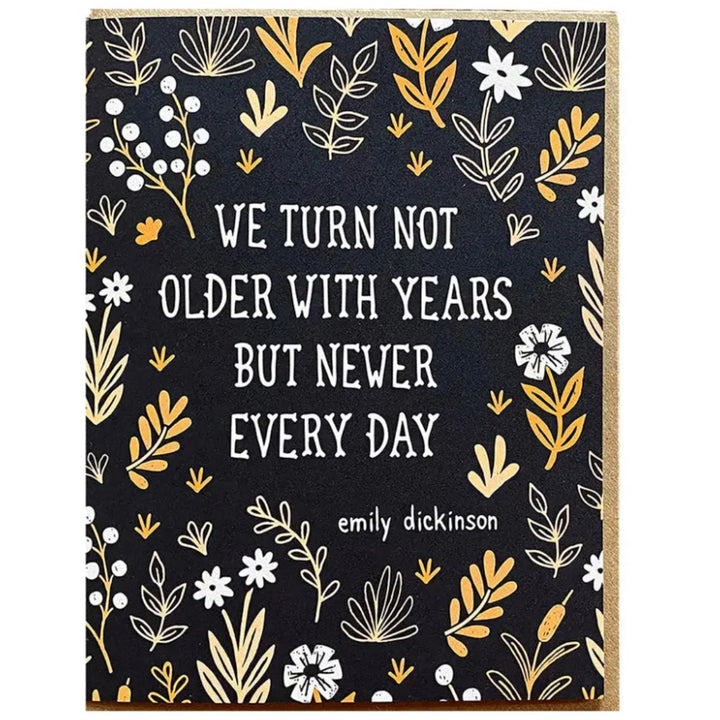 Dickinson Birthday Card