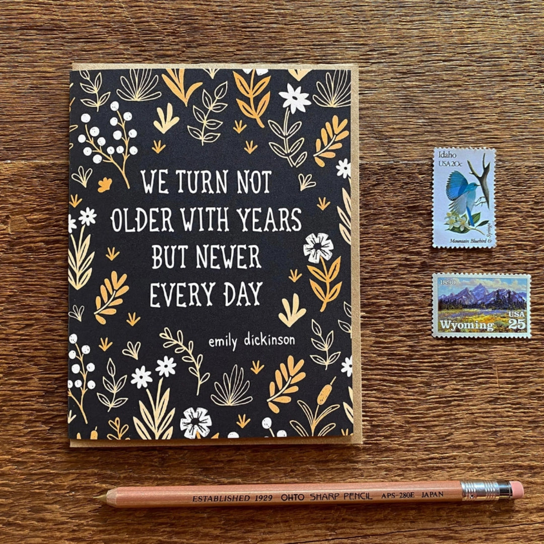 Dickinson Birthday Card