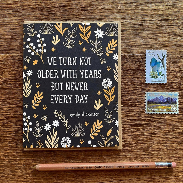 Dickinson Birthday Card