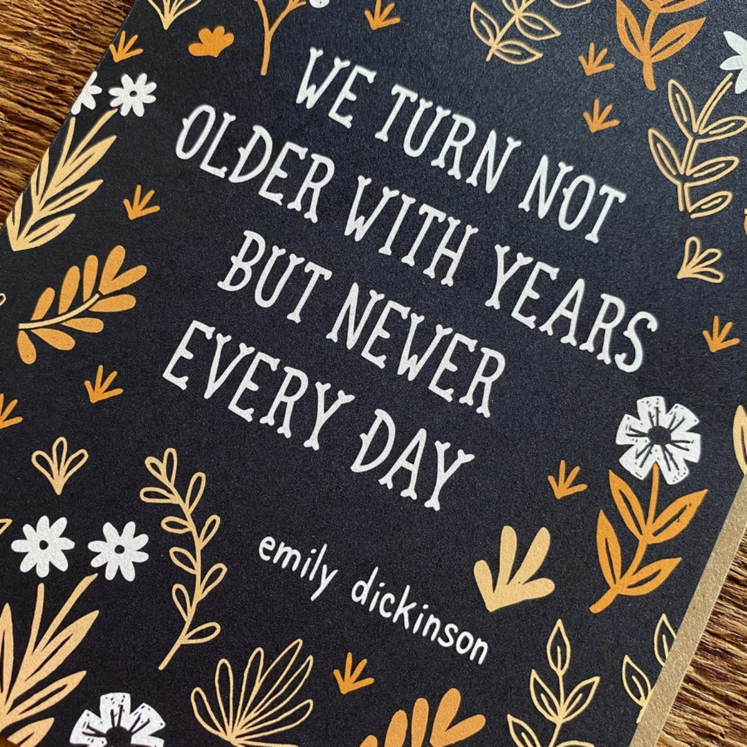 Dickinson Birthday Card