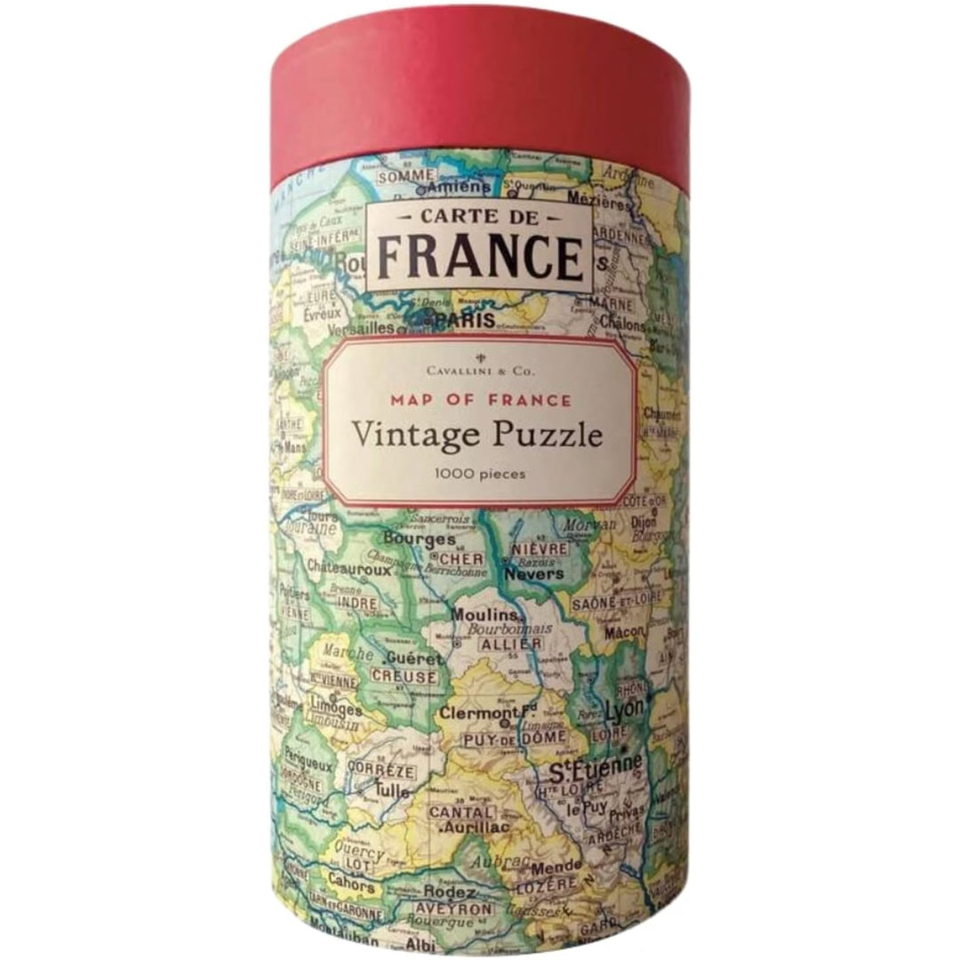 Map of France 1,000 Piece Puzzle