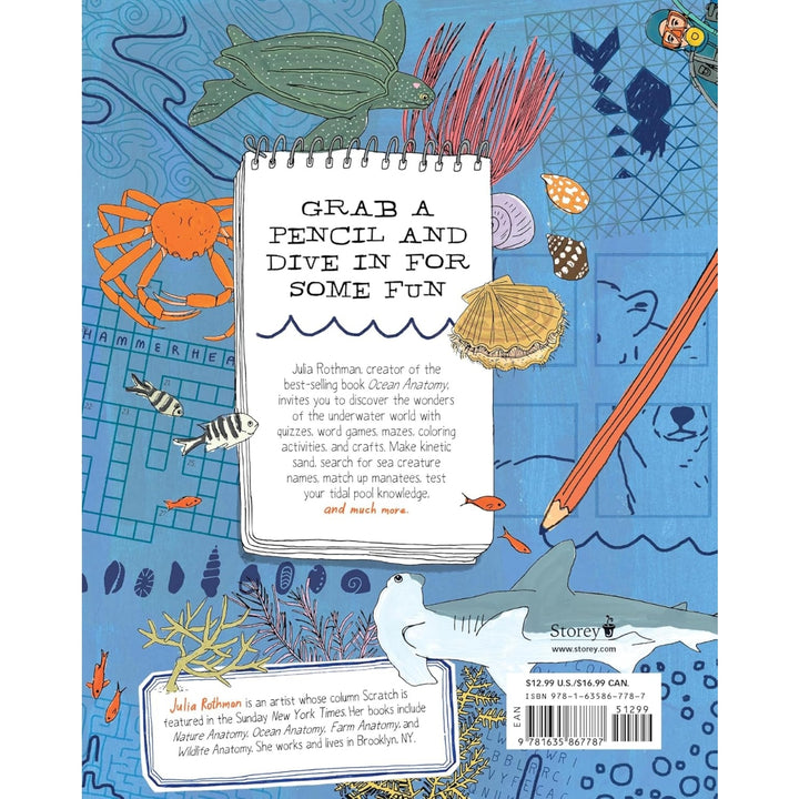 Ocean Anatomy Activity Book