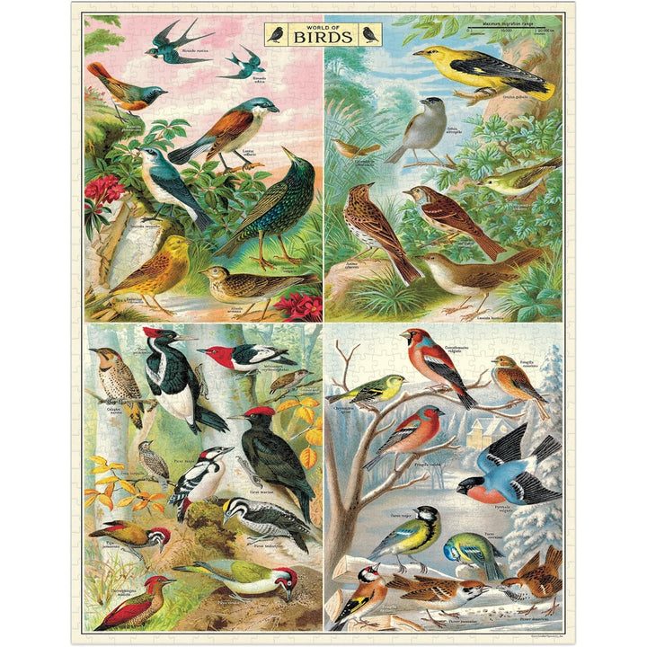 World of Birds 1,000 Piece Puzzle