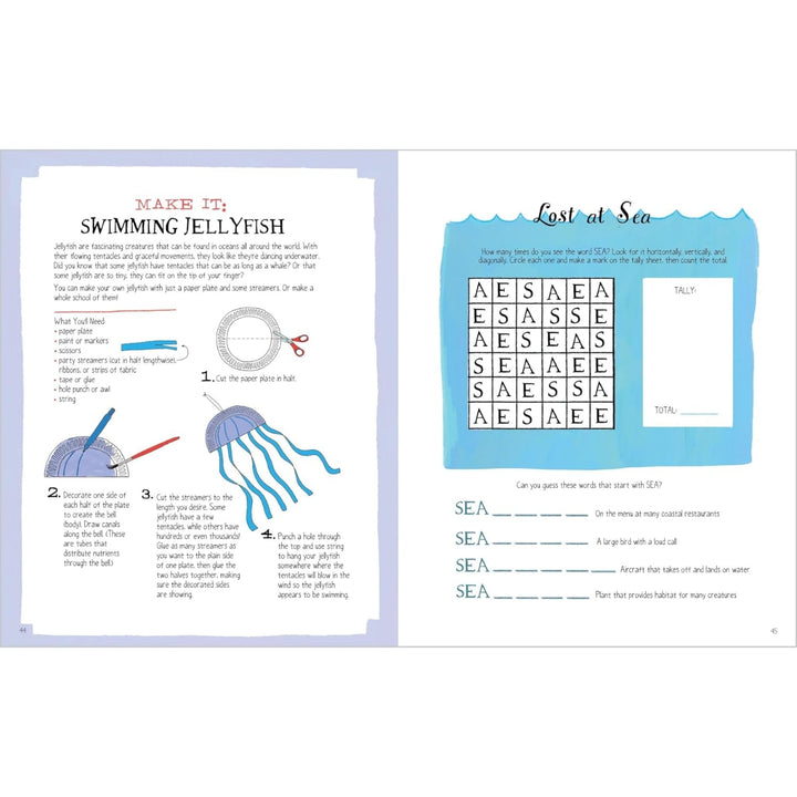 Ocean Anatomy Activity Book