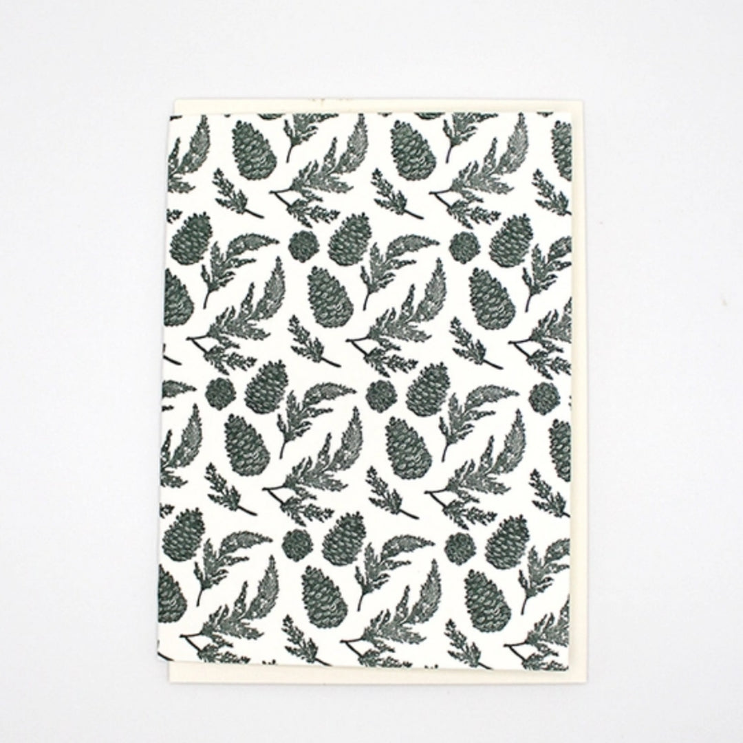Pinecone Small Note Cards - Set of 6