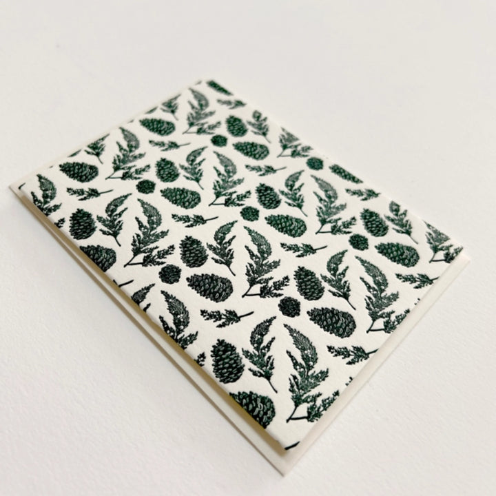 Pinecone Small Note Cards - Set of 6